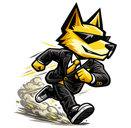 Running Underdog Mascotte